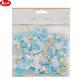 Confetti Paper Blue 20G