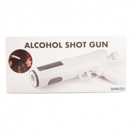 Drinking Game Shot Gun White