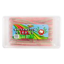 Lollinauts Sour Straps Watermelon 150/Tub