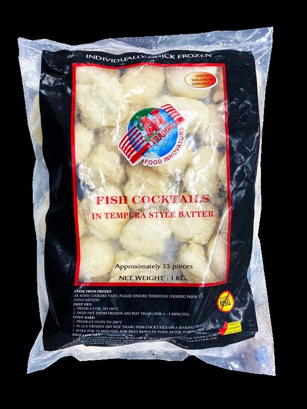 A  T Fish Cocktail Tempura Battered 1kg
