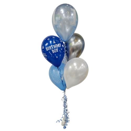 Balloon Arrangement 1St Birthday Boy 5 Balloons 104