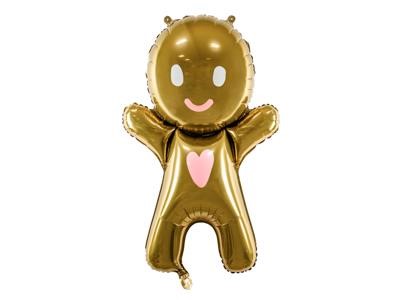 Balloon Foil 34 Xmas Gingerbread Uninflated