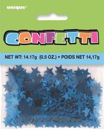 Confetti Stars Blue 14G