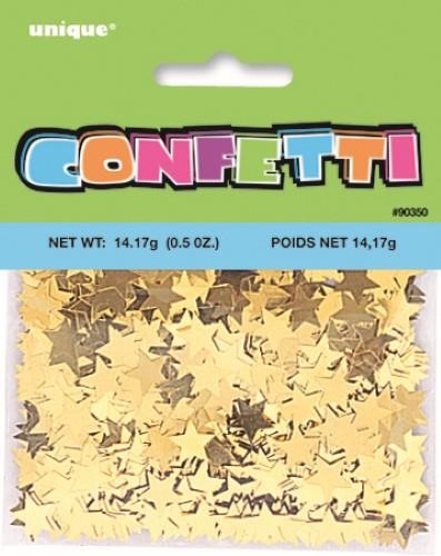 Confetti Stars Gold 14G