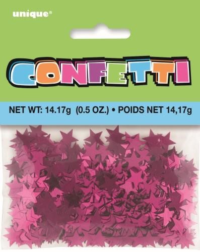 Confetti Stars Pink 14G