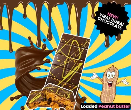 Dubai Peanut Butter Chocolate 200g 