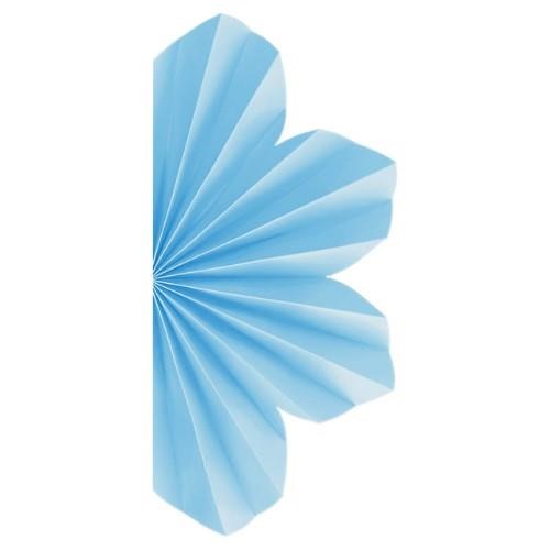Five Star Paper Daisy 20cm Pastel Blue 2PK