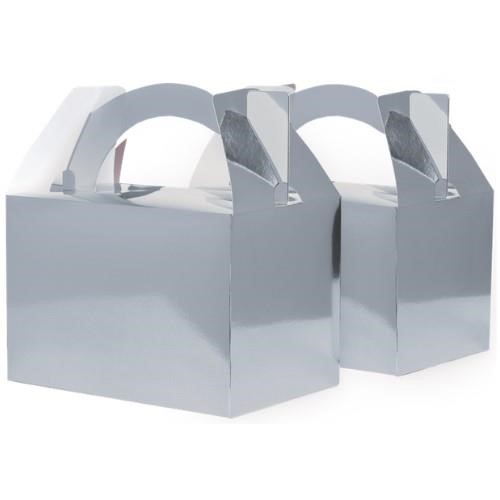 Five Star Paper Little Lunch Box Metallic Silver 10PK