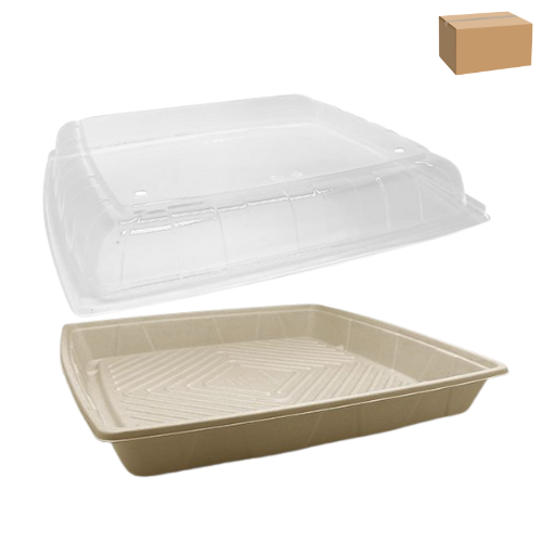 Greenmark Platter Deep 16 With Lid 100CTN