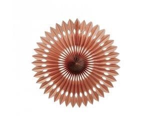Hanging Fan Metallic Rose Gold 24Cm