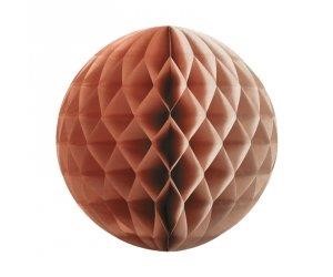 Honeycomb Ball Metallic Rose Gold 25Cm