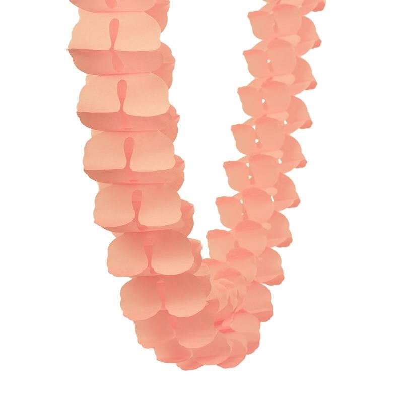 Honeycomb Garland Peach 4M