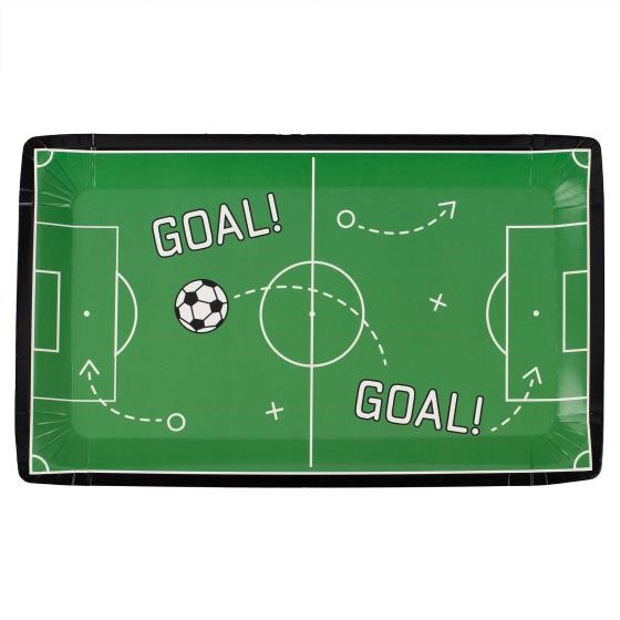 Kick It Off Soccer Paper Plates 8pk
