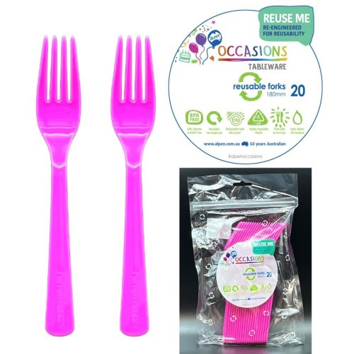 Magenta Fork 20 Pack