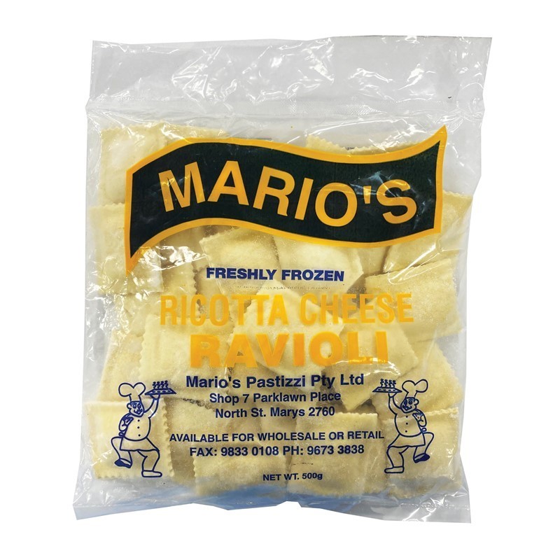 Marios Ravioli Ricotta 500g