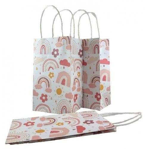 Paper Bag Boho Rainbow 5PK