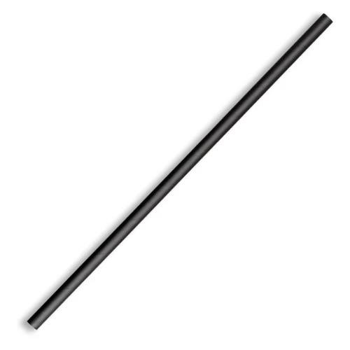 Paper Straws Regular Black 250PK