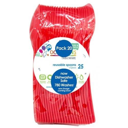 Red Spoon 20 Pack