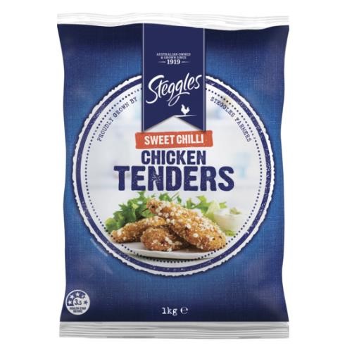 Steggles Chicken Tenders Sweet Chilli 1kg