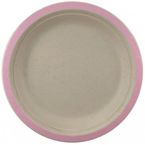 Sugarcane Plate Lunch Light Pink 10Pk