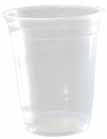 Capri Cup Plastic 425ml 15oz 50/SLV