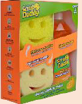 SCRUB DADDY WONDER WASH-UP COMBO