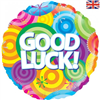 BALLOON FOIL 18 GOOD LUCK CIRCLE UNINFLATED