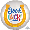 BALLOON FOIL 18 GOOD LUCK HORESHOE UNINFLATED