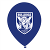 BALLOONS SUPPORTER BULLDOGS 30CM