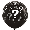 Balloon 90Cm Gender Reveal Question Mrk Uninflated