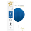 Balloon 90cm Matte Royal Blue  Uninflated