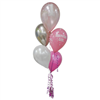 Balloon Arrangement 1St Birthday Girl 5 Balloons 103