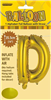 BALLOON FOIL 14 GOLD D  SelfInflating