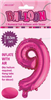 BALLOON FOIL 14 HOT PINK 9  SelfInflating