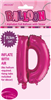 BALLOON FOIL 14 HOT PINK D  SelfInflating