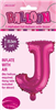 BALLOON FOIL 14 HOT PINK J  SelfInflating