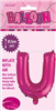 BALLOON FOIL 14 HOT PINK U  SelfInflating