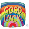 Balloon Foil 17 Good Luck Rainbow Strip Uninflated