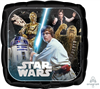 Balloon Foil 17 Star Wars Uninflated