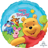 Balloon Foil 17 Winnie The Pooh Happy Birthday Uninflated