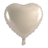 Balloon Foil 18 Heart Champagne Uninflated