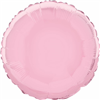 Balloon Foil 18 Round Pastel Pink Uninflated