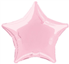 Balloon Foil 18 Star Pastel Pink Uninflated