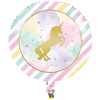 Balloon Foil 18 Unicorn Sparkle Uninflated