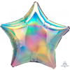 Balloon Foil 19 Pastel Rainbow Star Uninflated