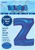 Balloon Foil 34 Royal Blue Z Uninflated 