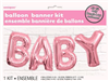 Balloon Foil Letter Kit Baby Pink