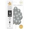 Balloons Reflex Silver30Cm 18 Pack