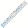 Banner Foil Baptism Blue