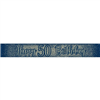 Banner Foil Glitter Navy 50th 27m